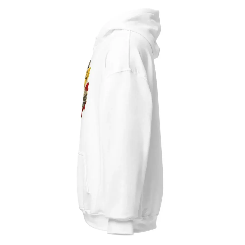 Remate de Pádel · Arte — Sudadera con capucha — White — Left