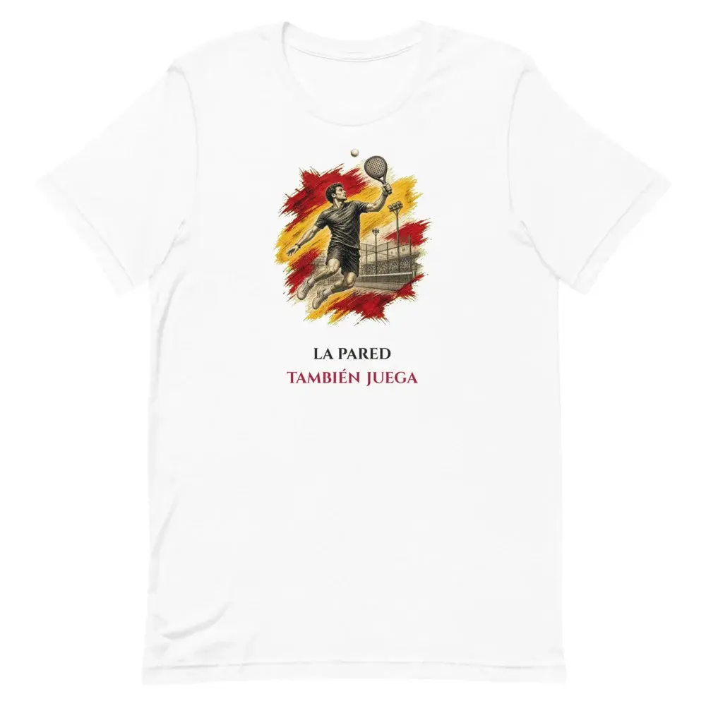 Remate de Pádel · Frase — Camiseta — White — Front