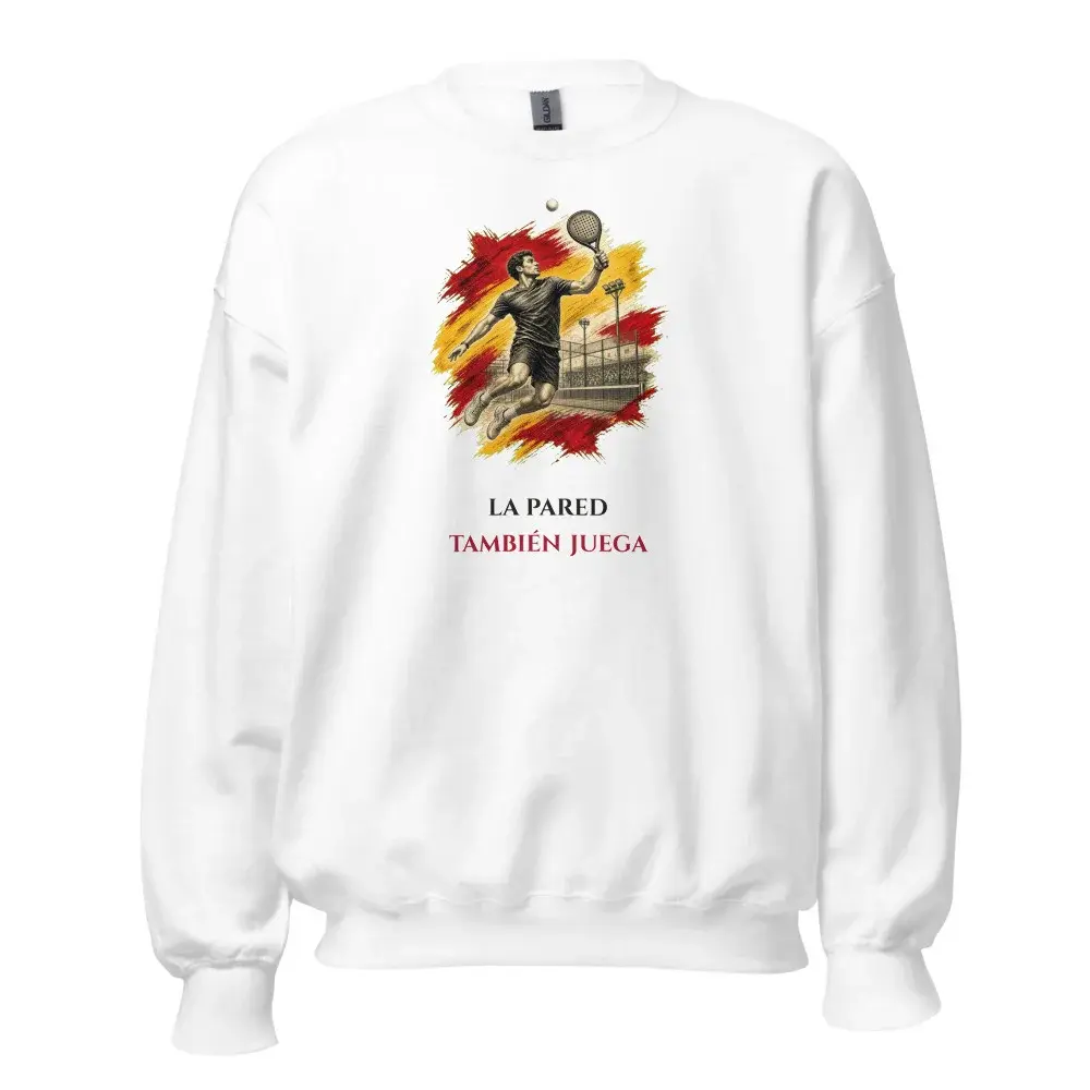 Remate de Pádel · Frase — Sudadera — White