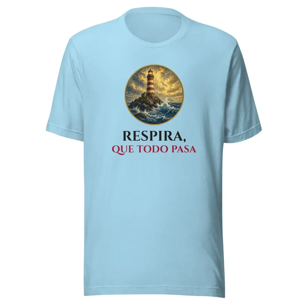 «Respira, que todo pasa» — Camiseta