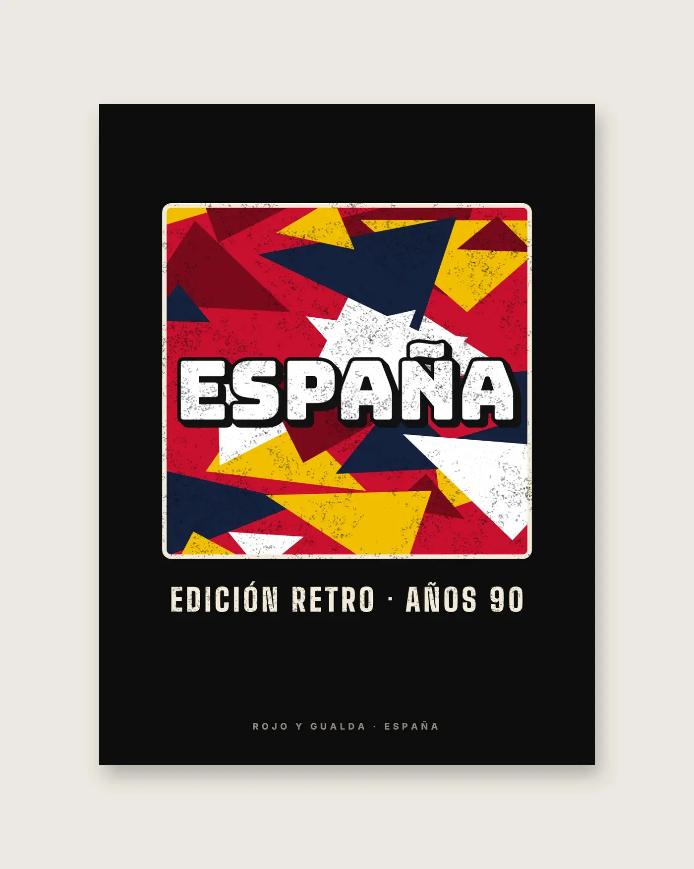 Retro 90 · España — Póster — detalle