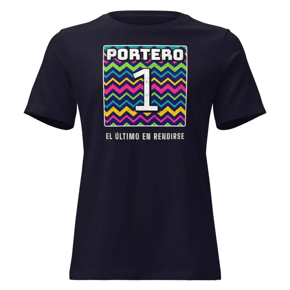 Retro Portero — Camiseta de mujer