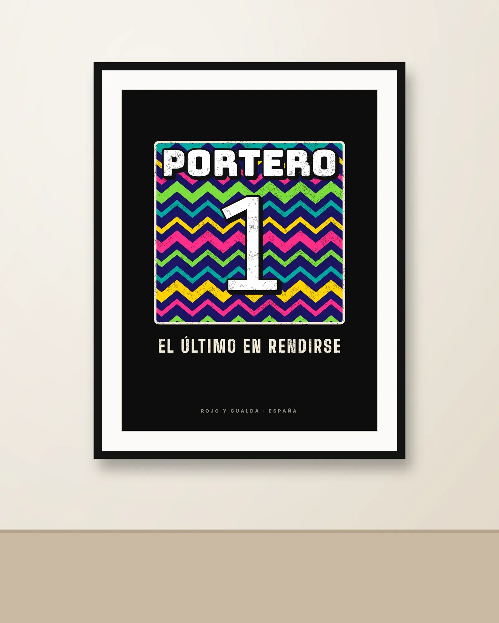 Retro Portero — Póster