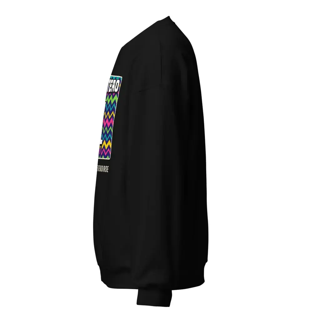 Retro Portero — Sudadera — Black — Left