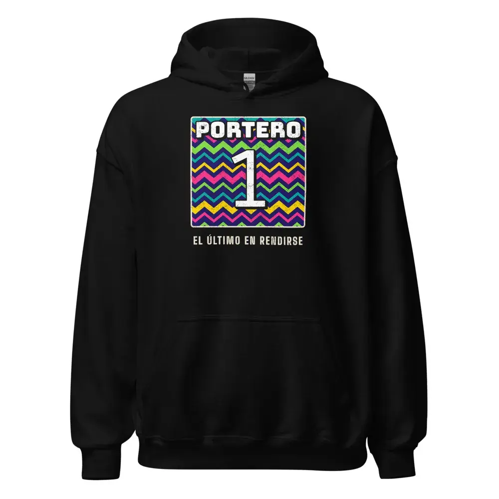 Retro Portero — Sudadera con capucha