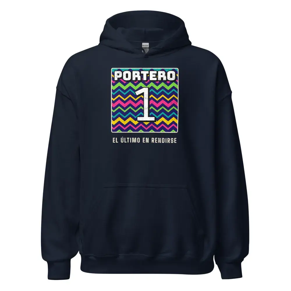 Retro Portero — Sudadera con capucha