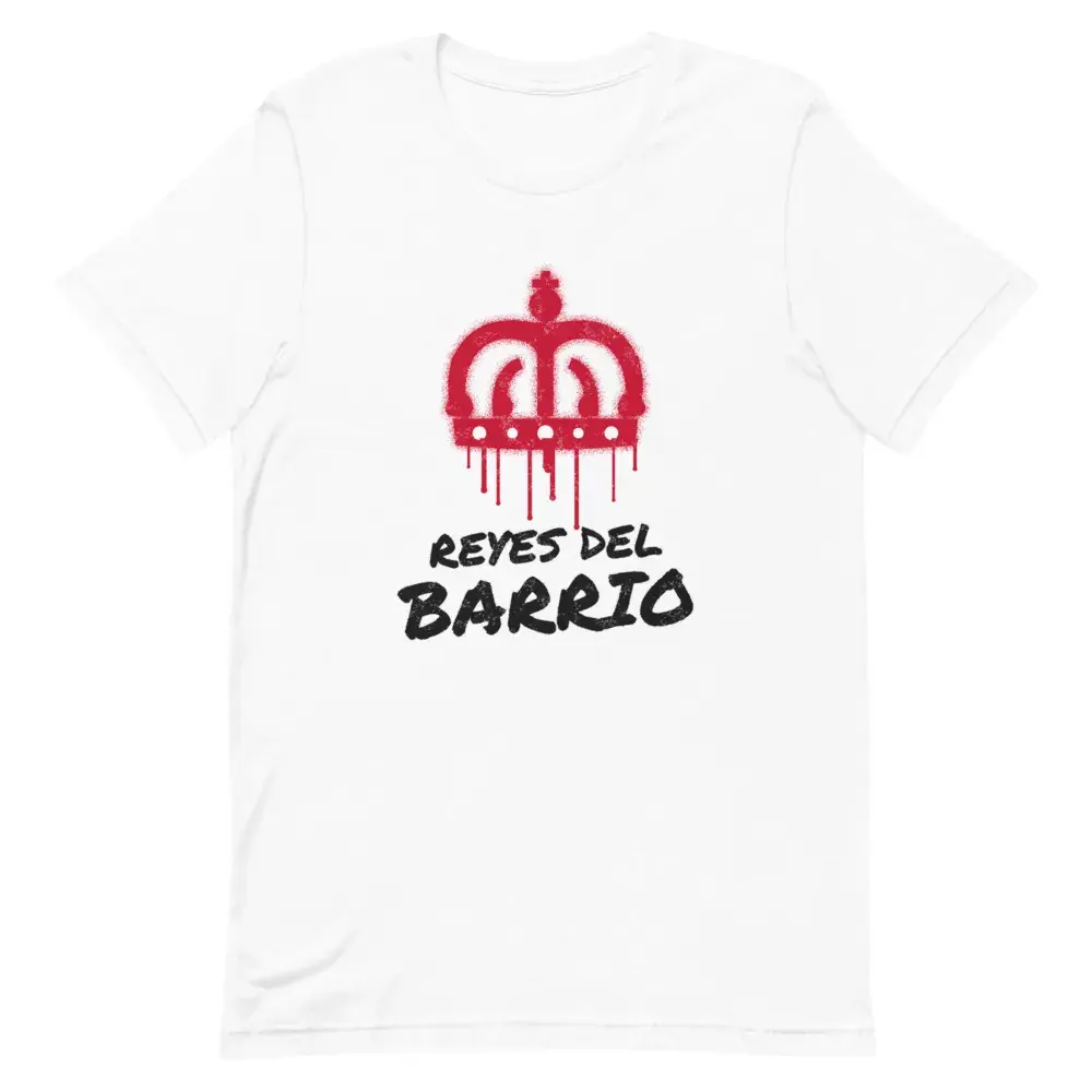 Reyes del Barrio — Camiseta — White — Front
