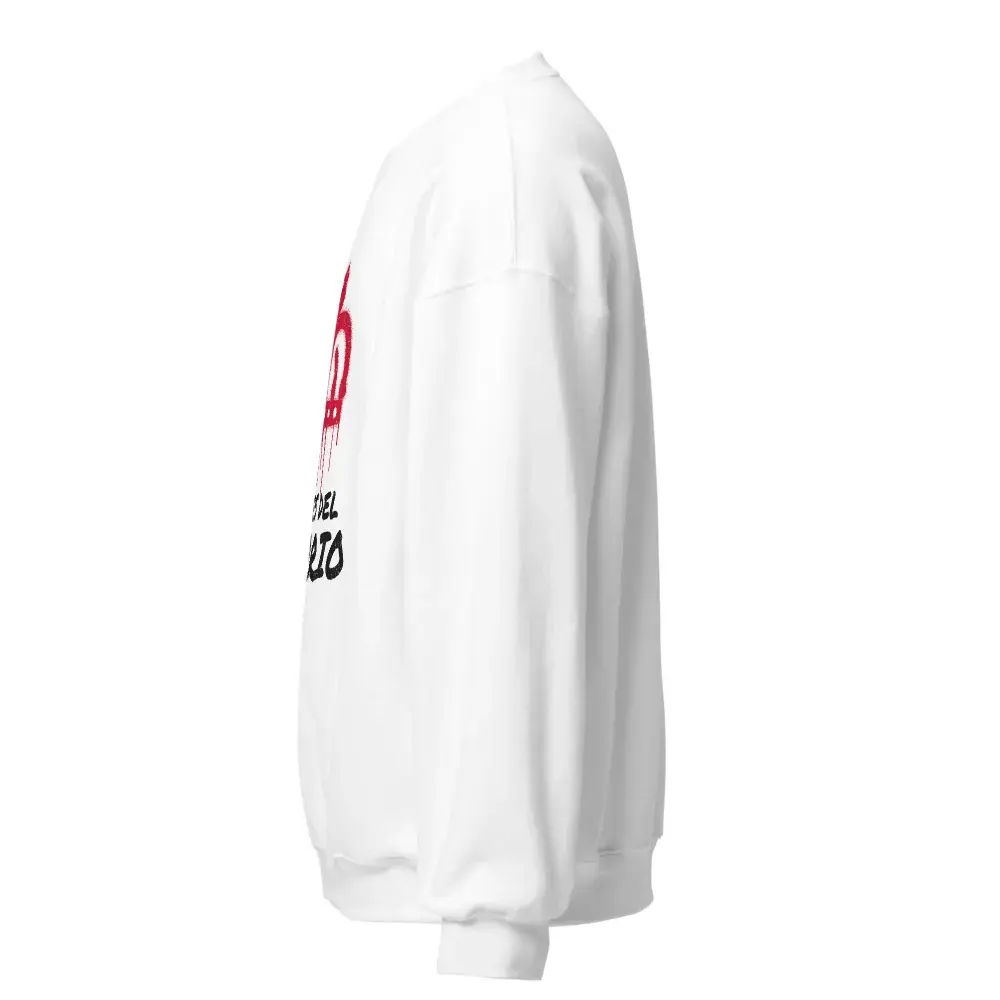 Reyes del Barrio — Sudadera — White — Left