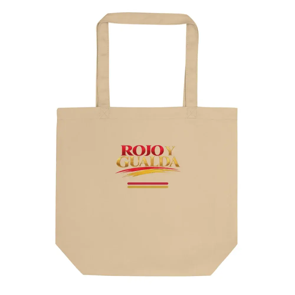 Rojo y Gualda — Bolsa tote — Oyster