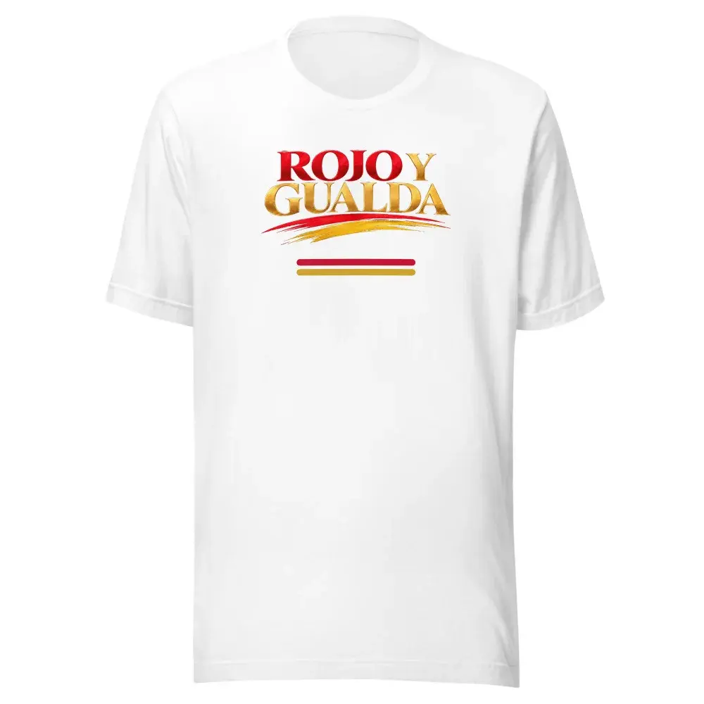 Rojo y Gualda — Camiseta — White