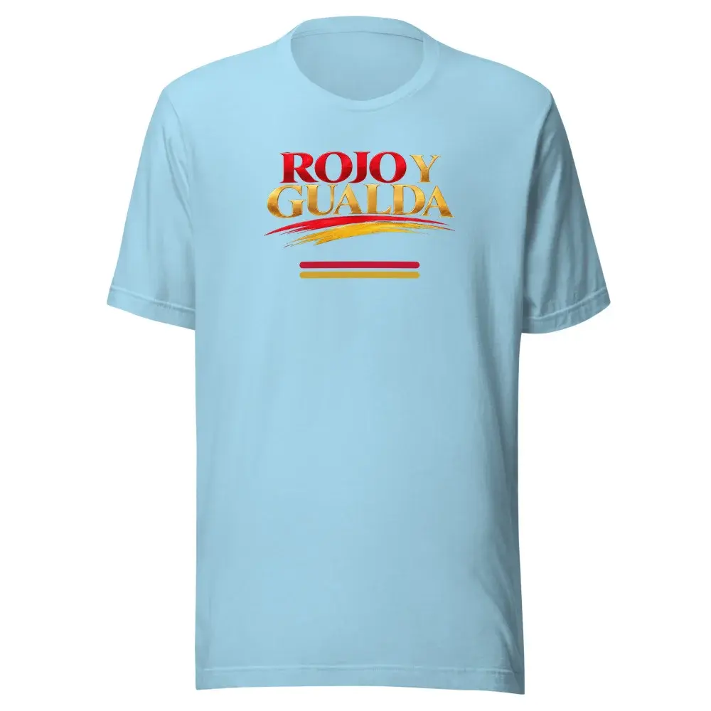 Rojo y Gualda — Camiseta — Ocean Blue
