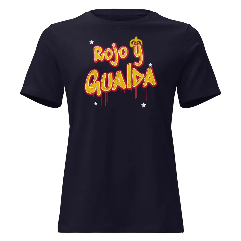 Rojo y Gualda · Grafiti — Camiseta de mujer