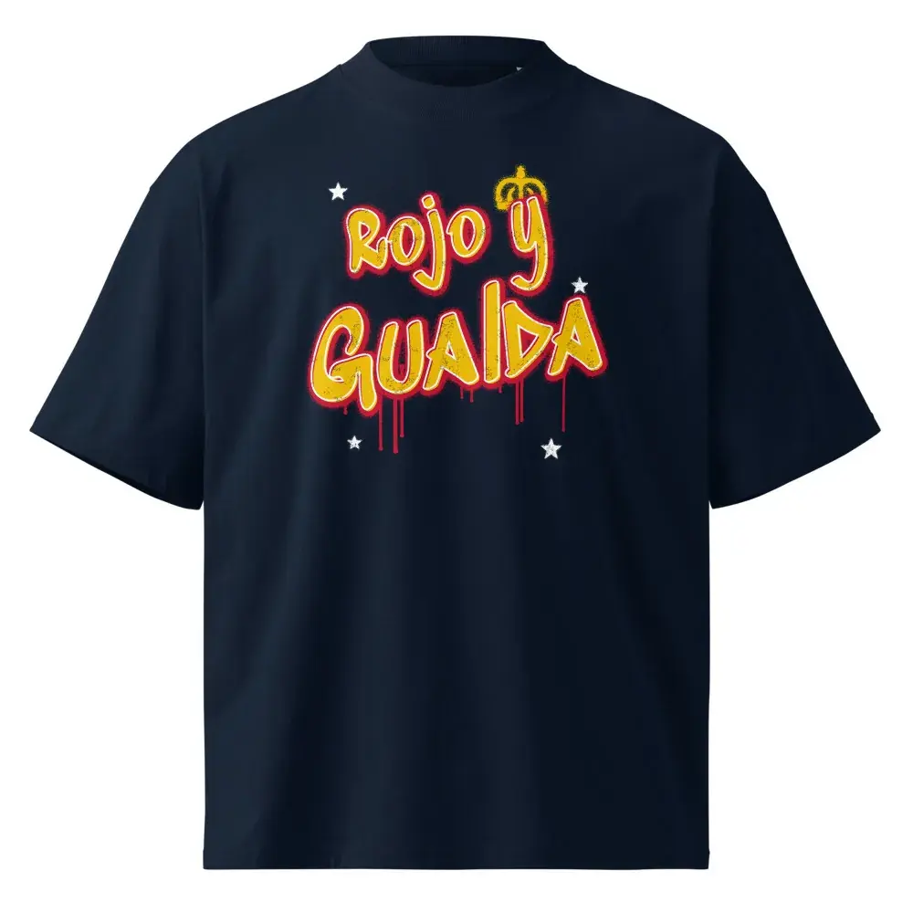 Rojo y Gualda · Grafiti — Camiseta oversize