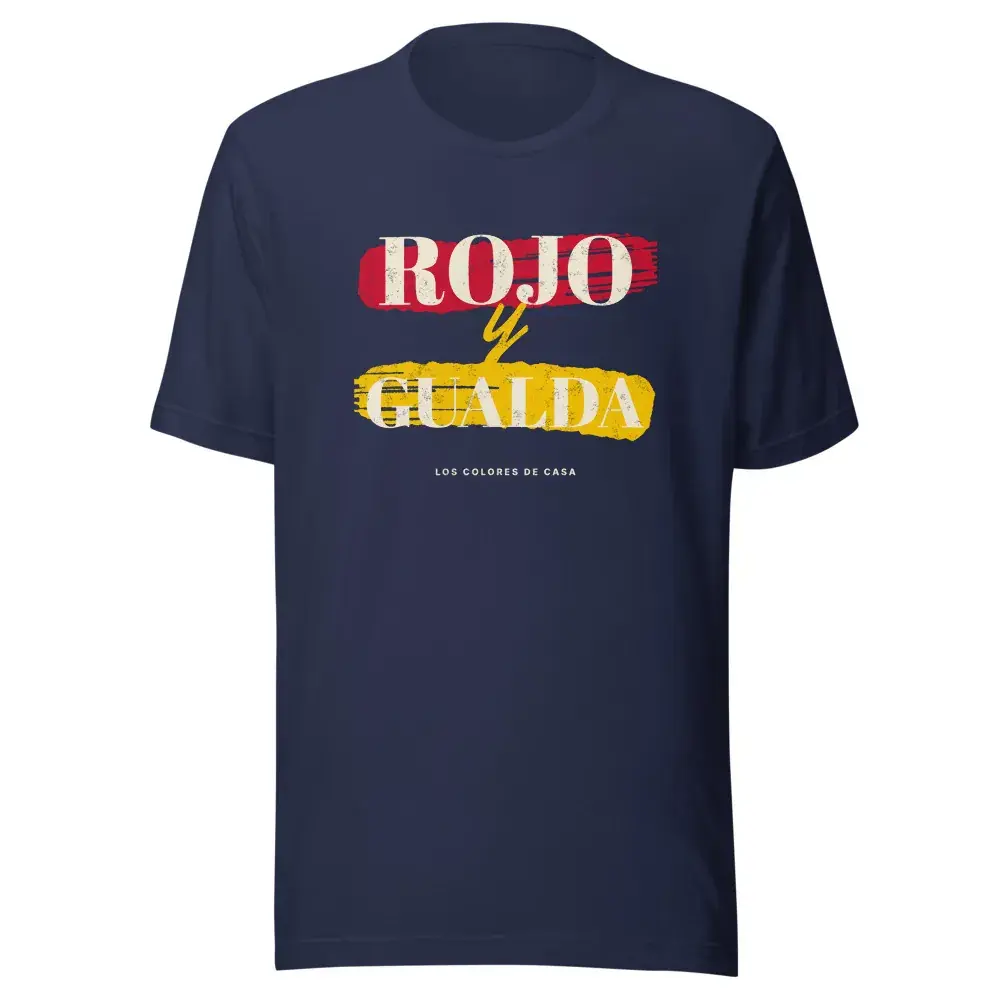 Rojo y Gualda · Pintado — Camiseta