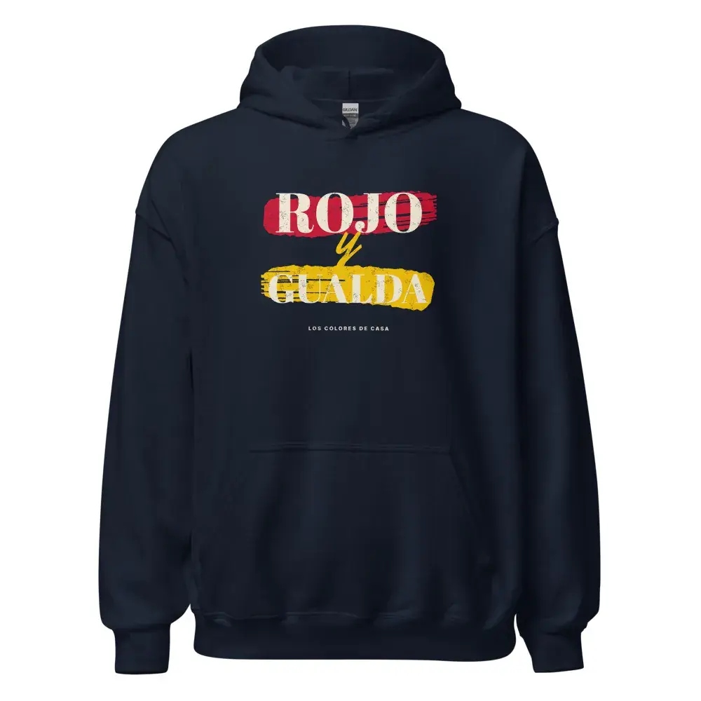 Rojo y Gualda · Pintado — Sudadera con capucha