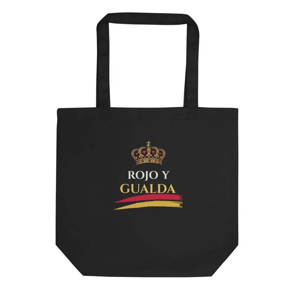 Rojo y Gualda · Real — Bolsa tote — Black