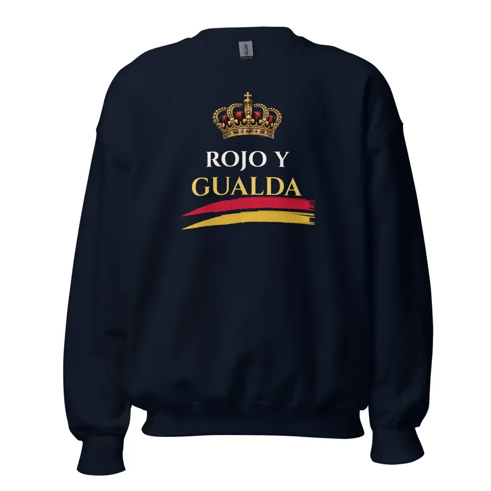 Rojo y Gualda · Real — Sudadera