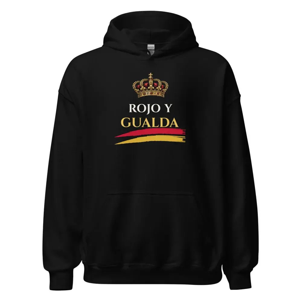 Rojo y Gualda · Real — Sudadera con capucha