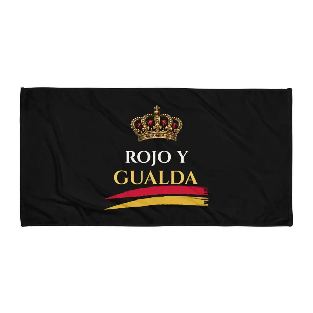 Rojo y Gualda · Real — Toalla de playa