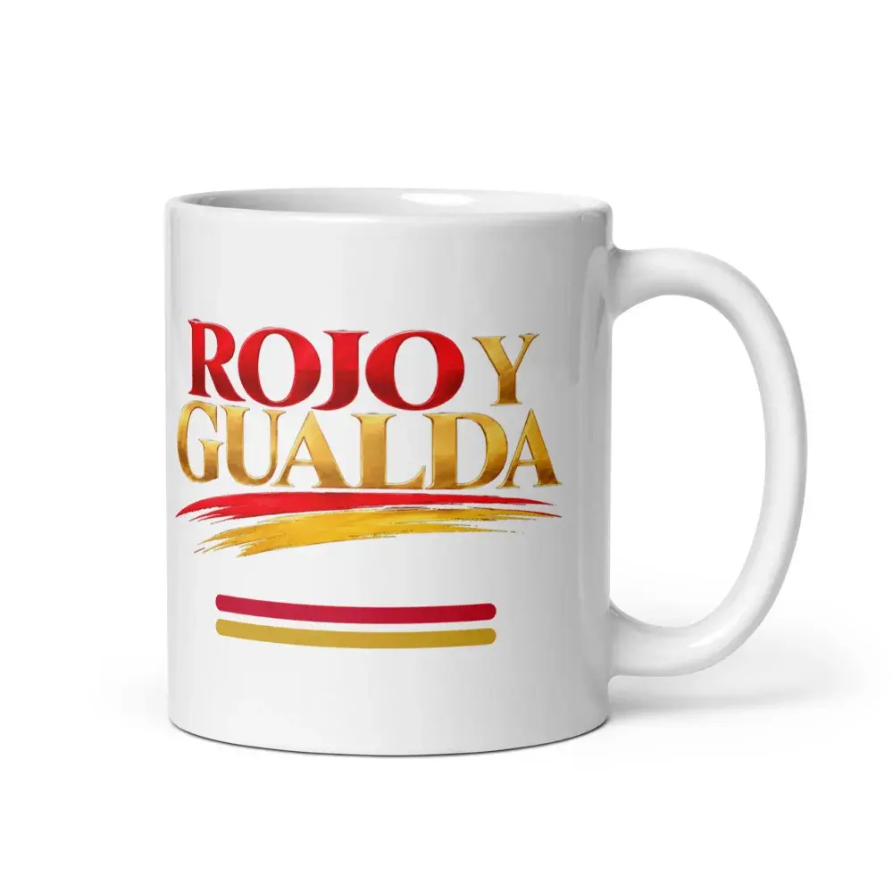 Rojo y Gualda — Taza — White