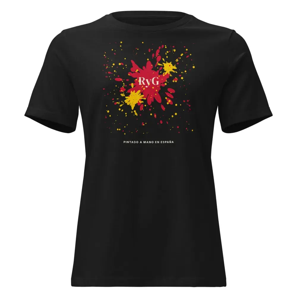 Salpicado — Camiseta de mujer — Black