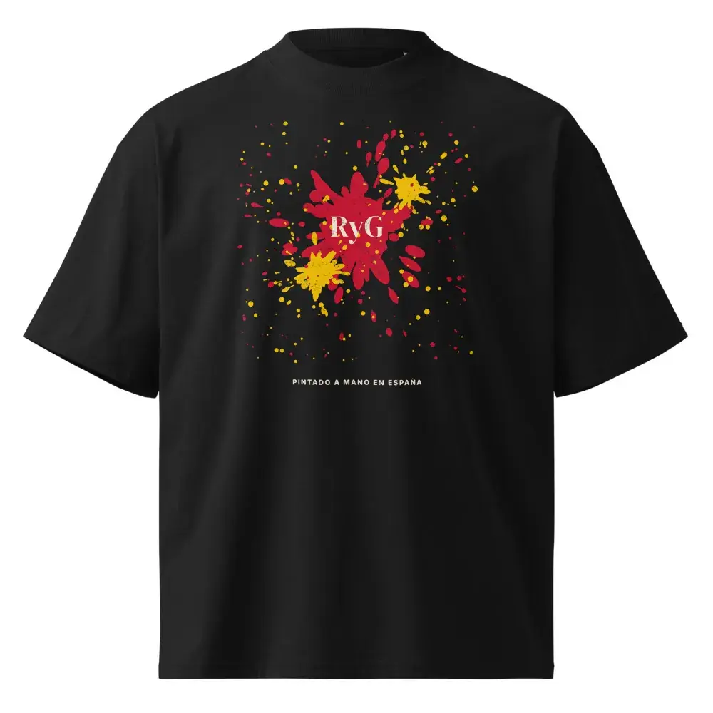 Salpicado — Camiseta oversize