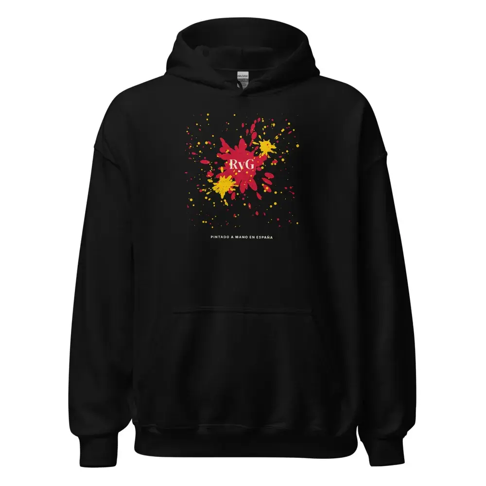 Salpicado — Sudadera con capucha — Black