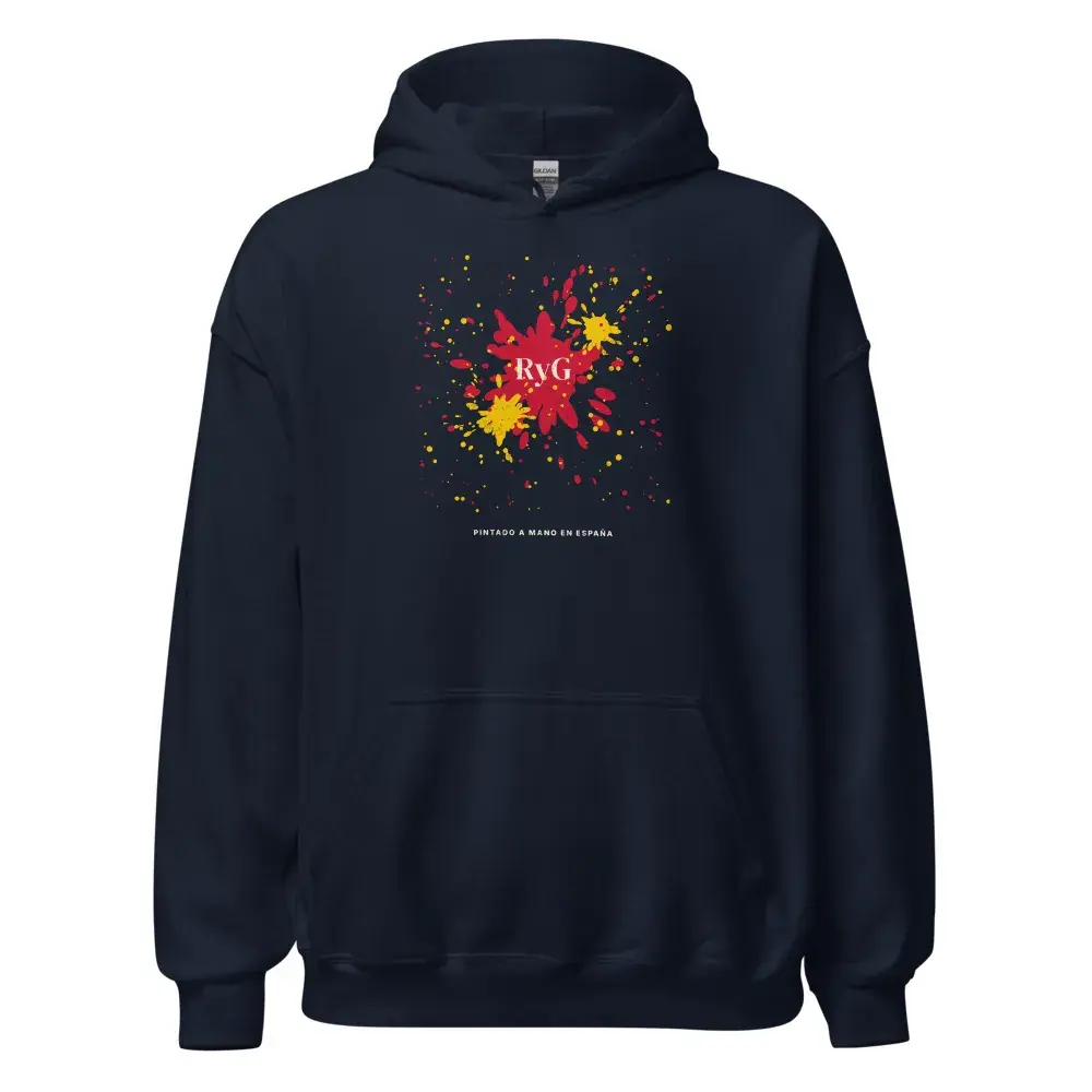 Salpicado — Sudadera con capucha
