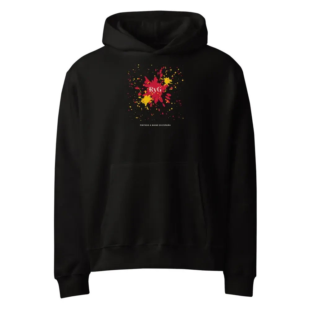 Salpicado — Sudadera oversize con capucha