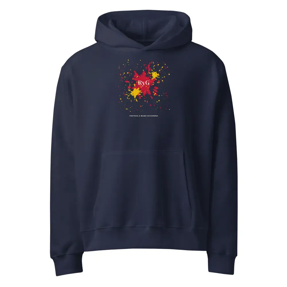 Salpicado — Sudadera oversize con capucha