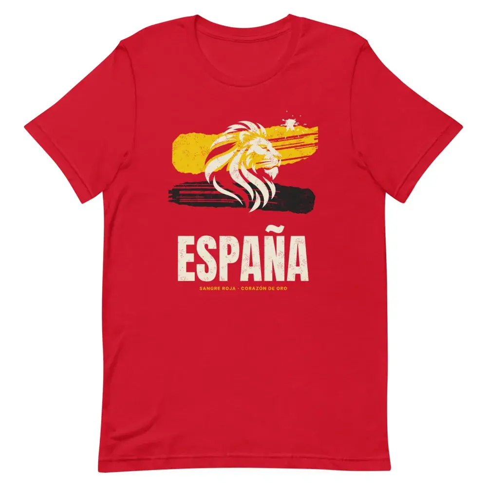 Sangre Roja — Camiseta — Red — Front
