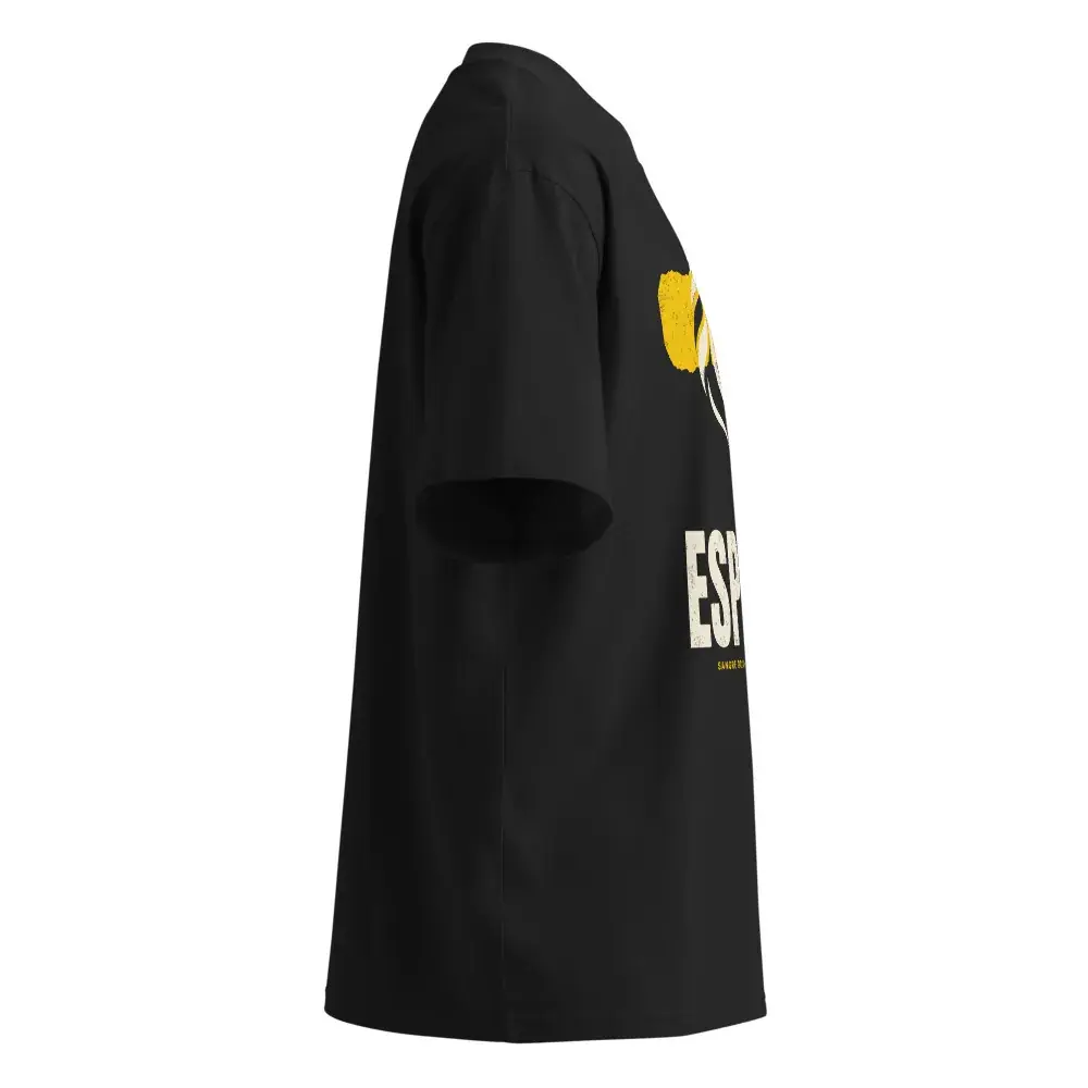 Sangre Roja — Camiseta oversize — Black — Right