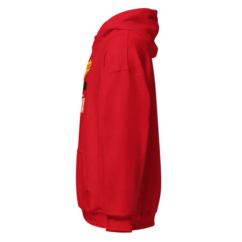 Sangre Roja — Sudadera con capucha — Red — Left
