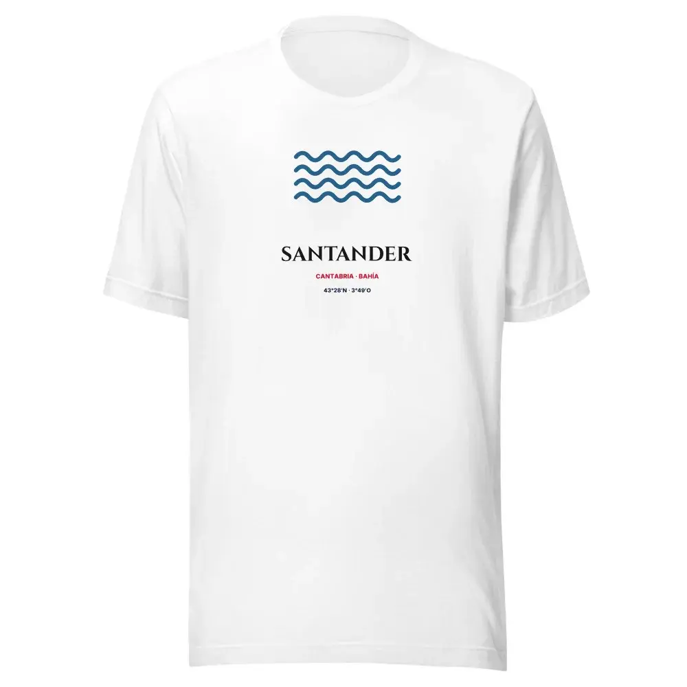 Santander — Camiseta — White