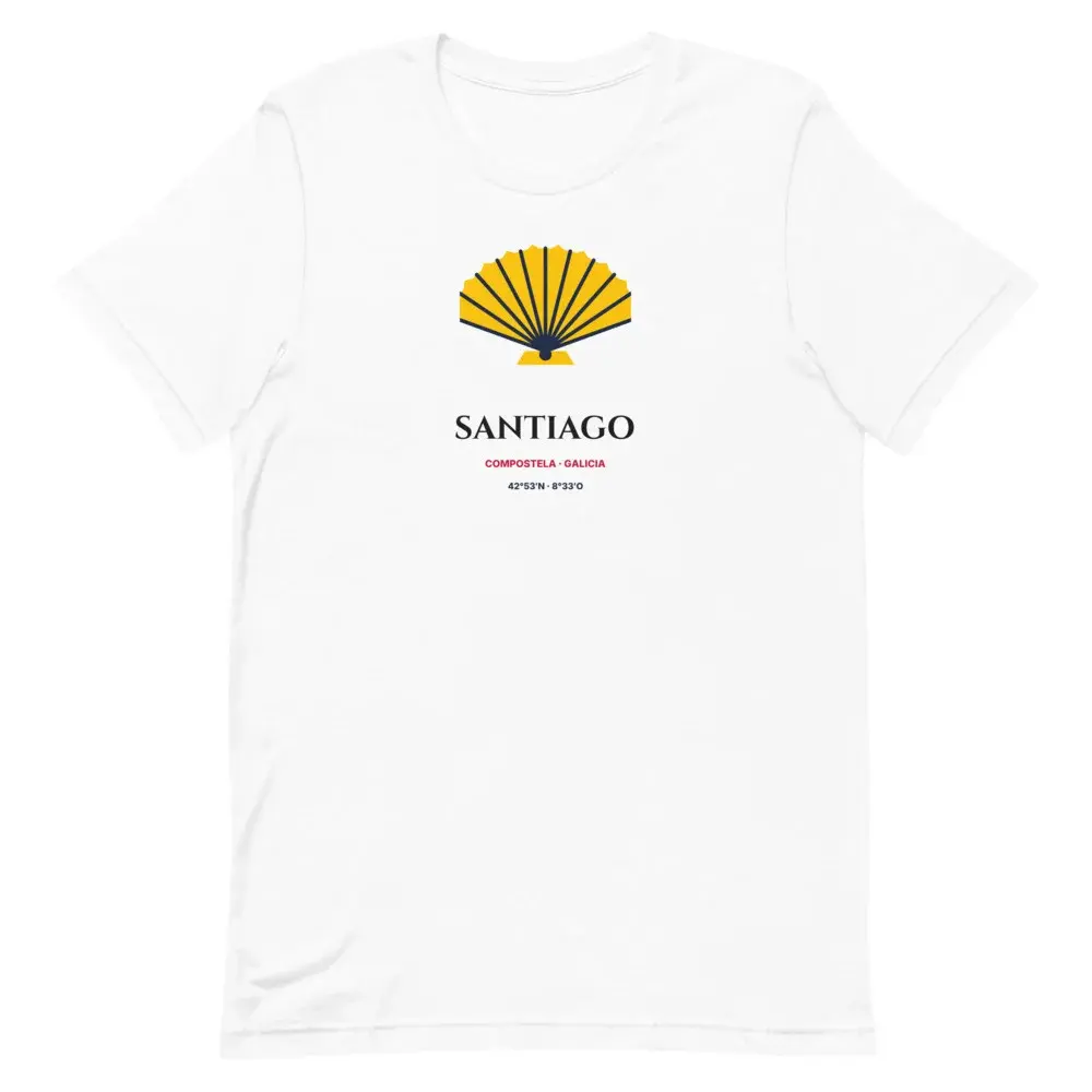 Santiago de Compostela — Camiseta — White — Front