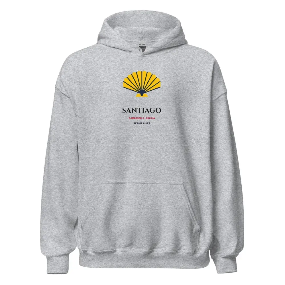 Santiago de Compostela — Sudadera con capucha — Sport Grey