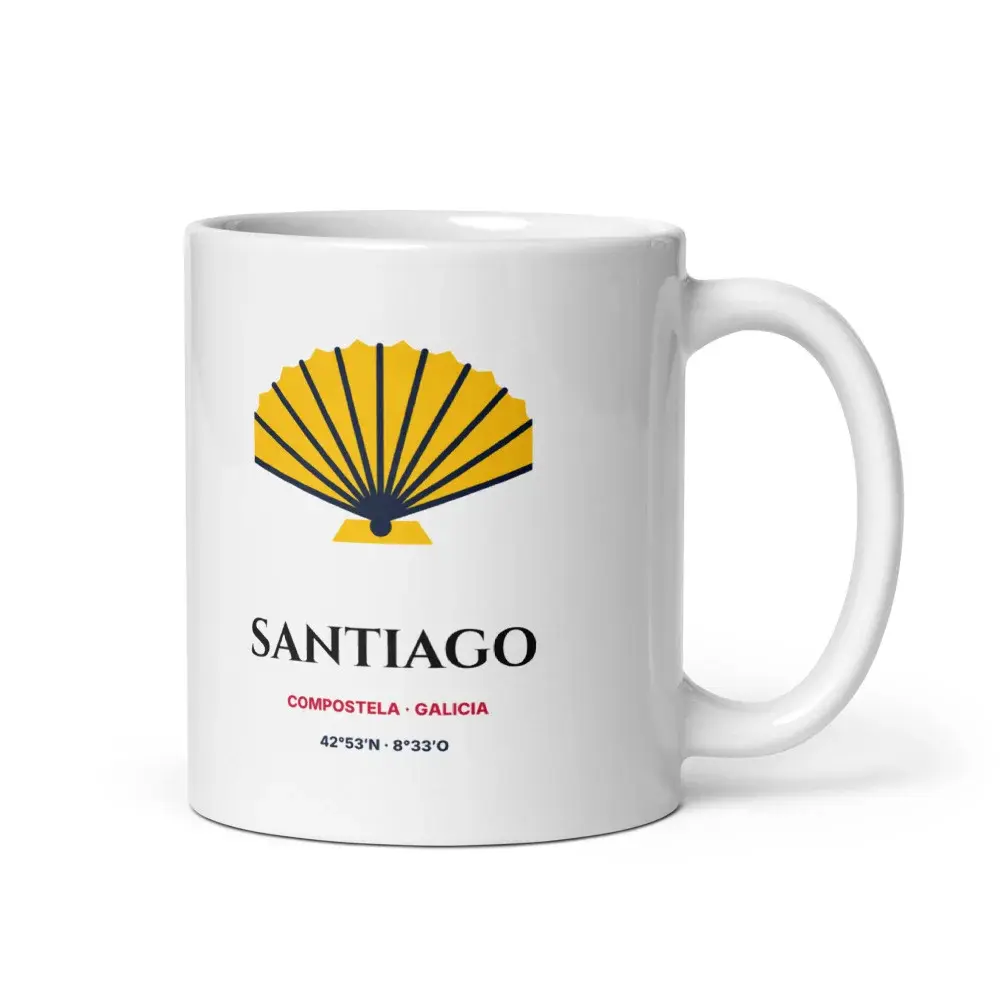 Santiago de Compostela — Taza — White