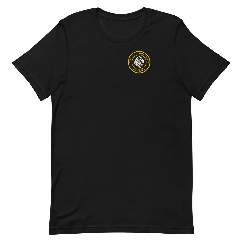 Sello del León — Camiseta — Black — Front