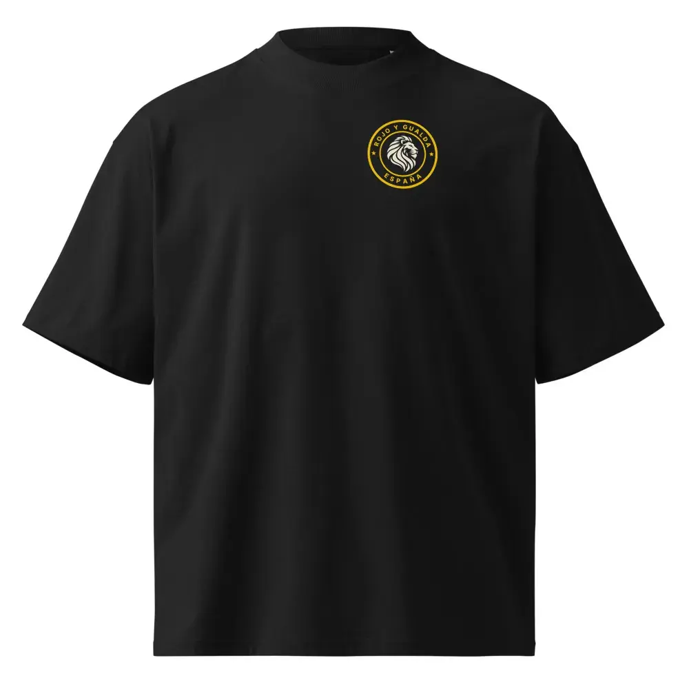 Sello del León — Camiseta oversize — Black