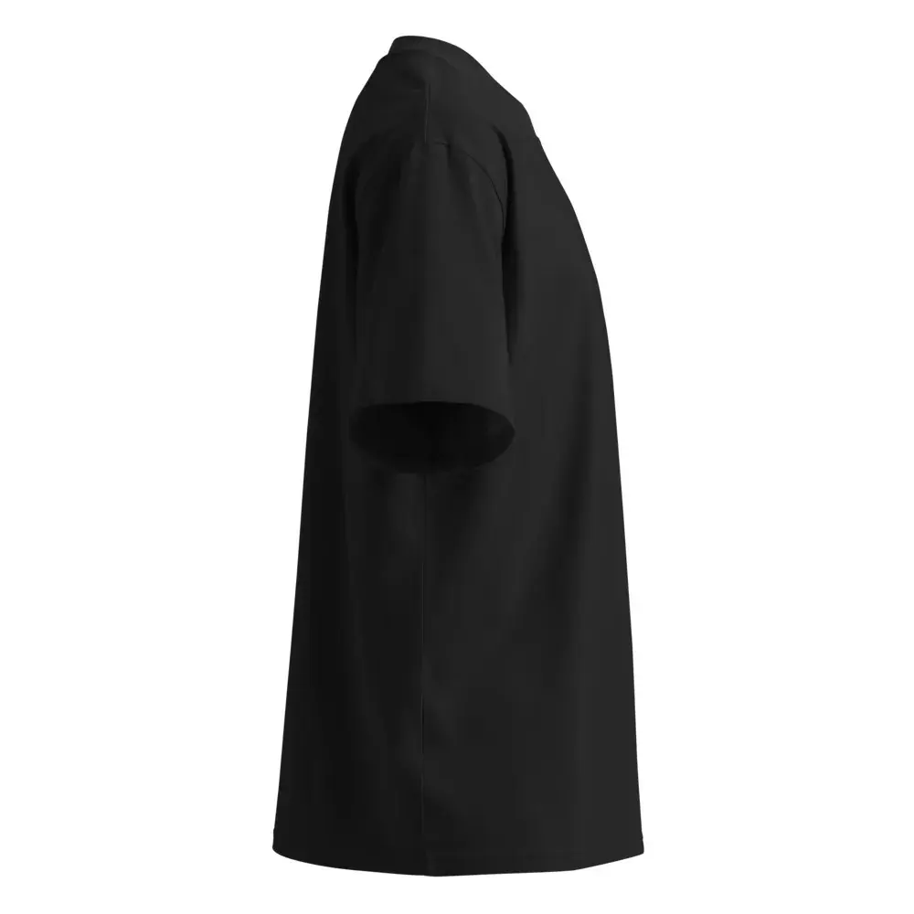 Sello del León — Camiseta oversize — Black — Right