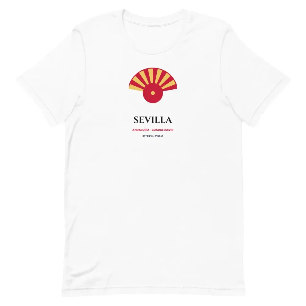 Sevilla — Camiseta — White — Front