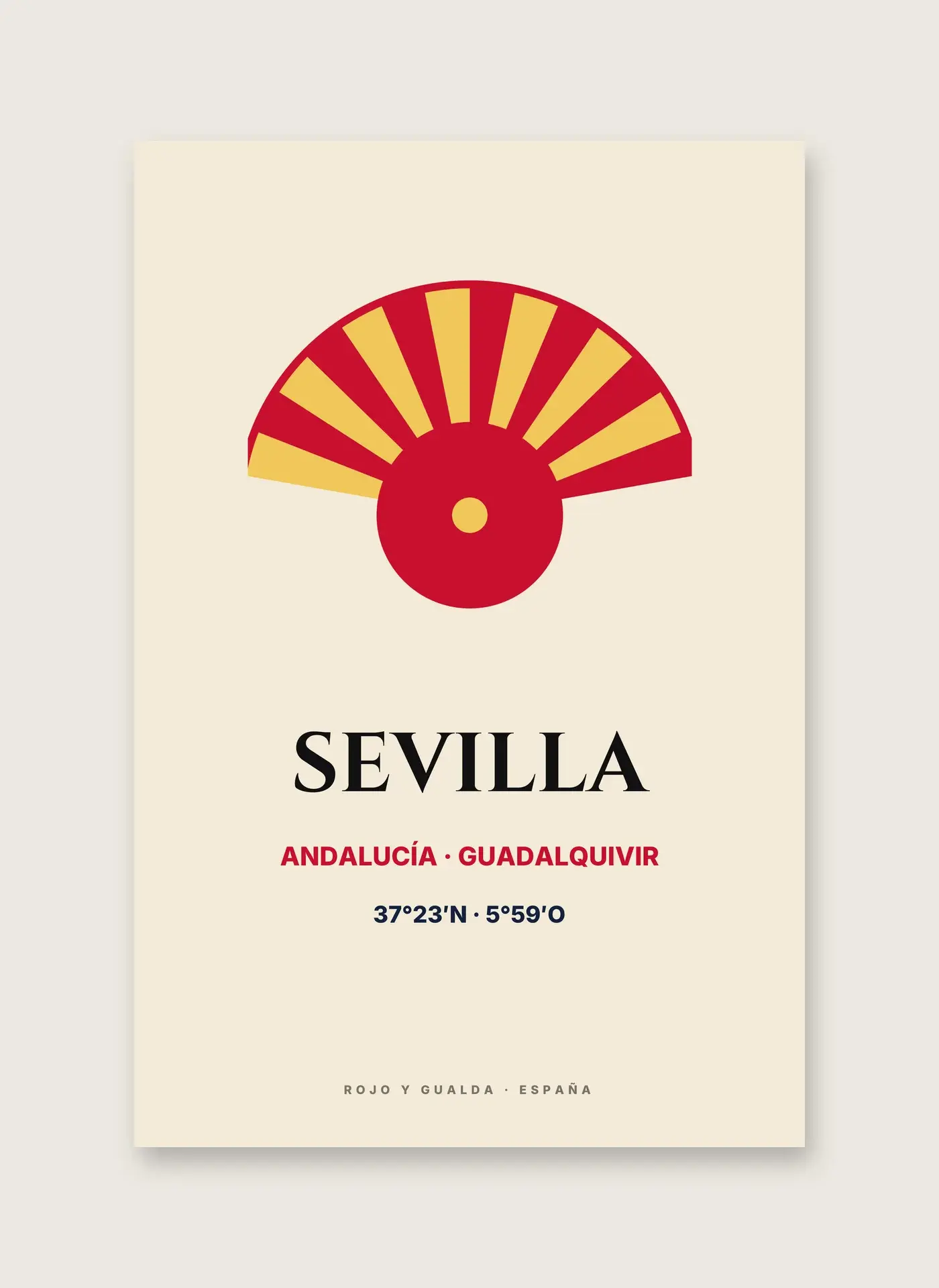 Sevilla — Lámina enmarcada — detalle