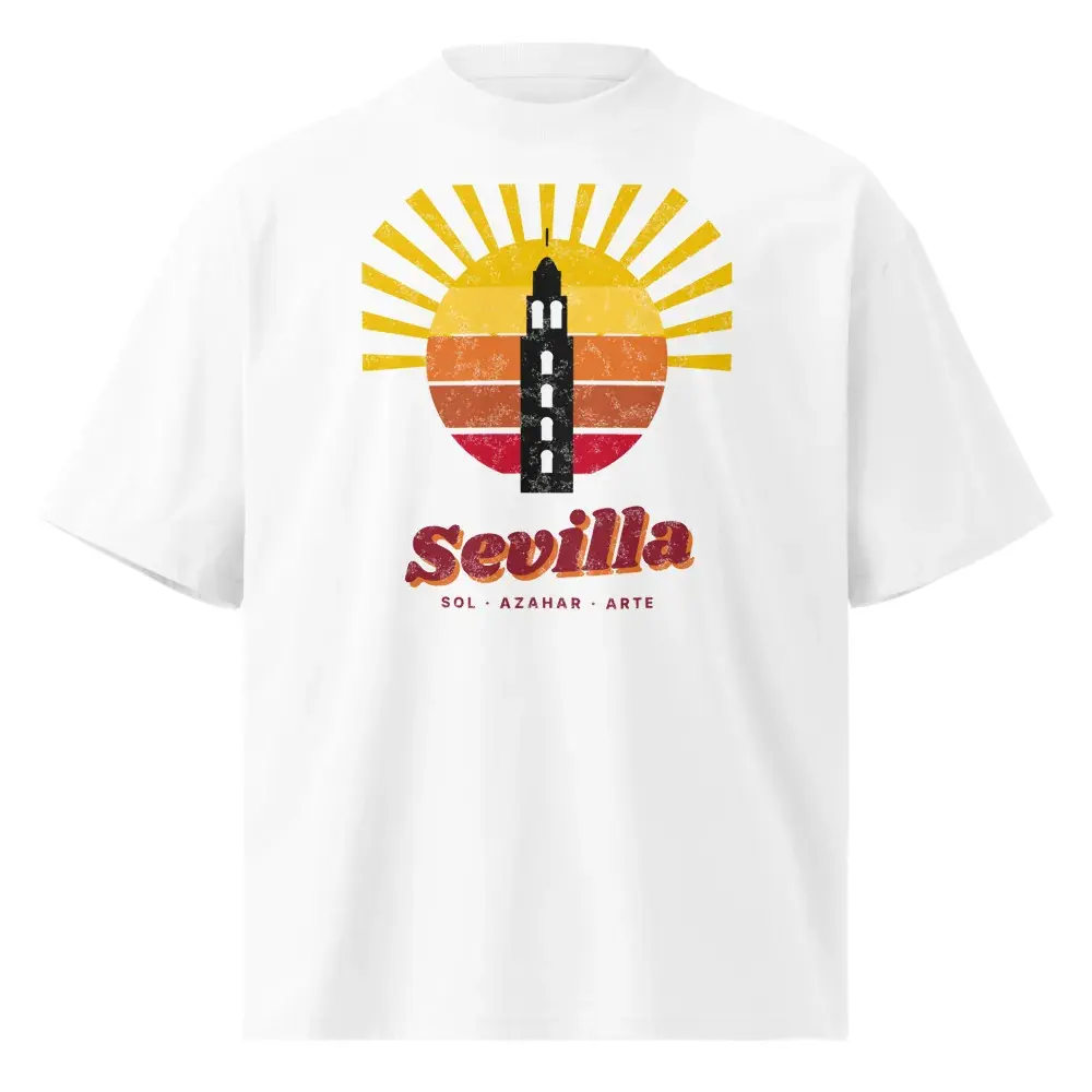 Sevilla · Postal — Camiseta oversize
