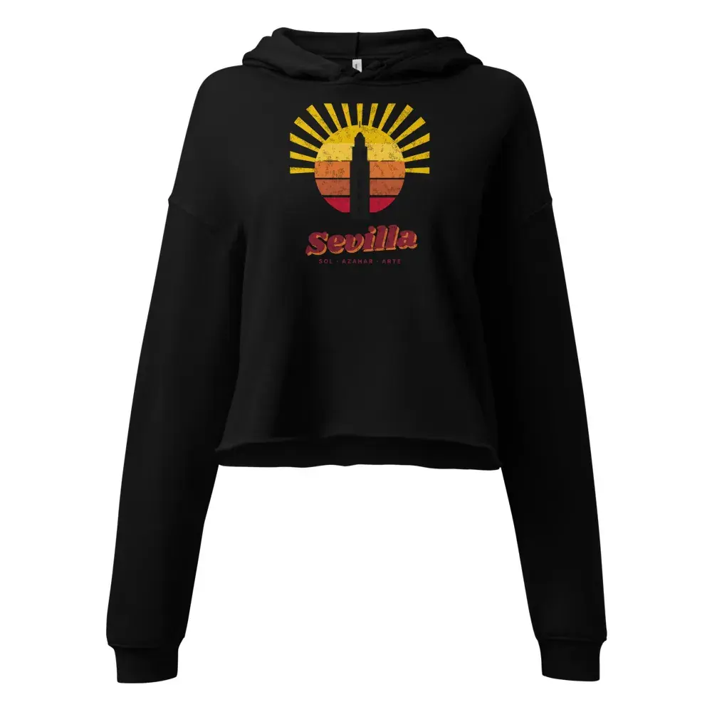 Sevilla · Postal — Sudadera corta de mujer