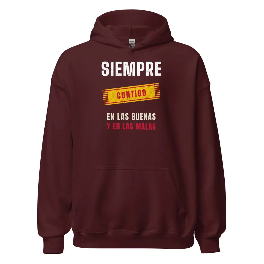 Siempre Contigo — Sudadera con capucha