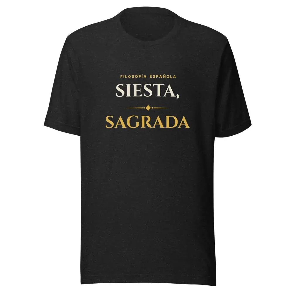 «Siesta, sagrada» · Noche — Camiseta