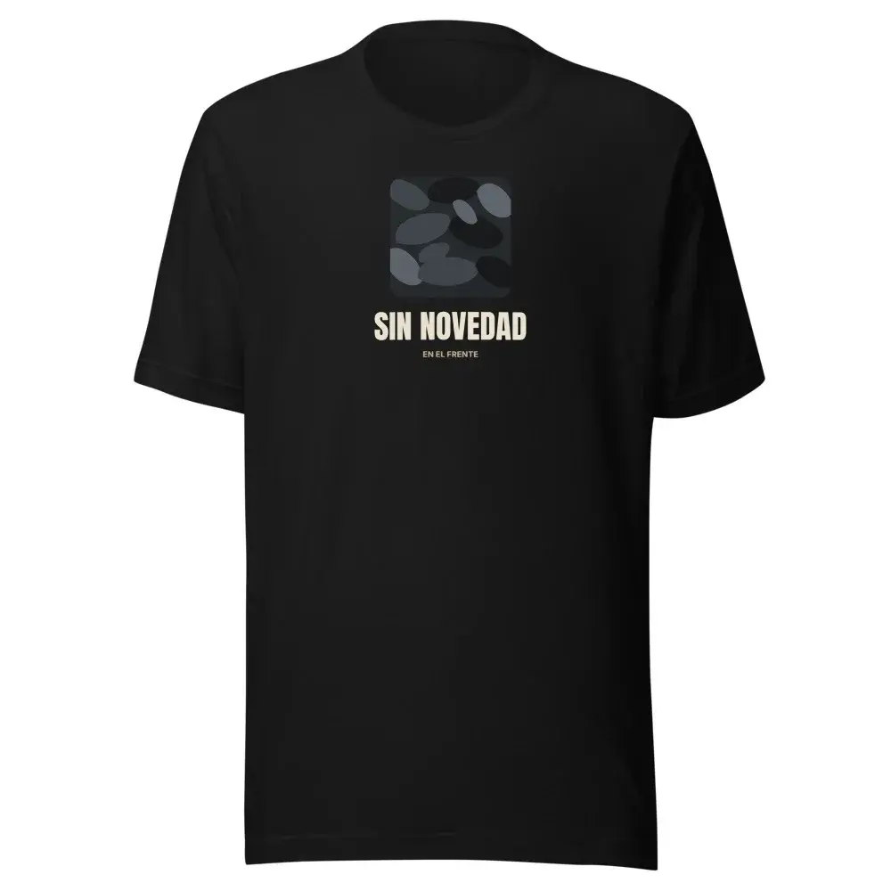 Sin Novedad — Camiseta — Black