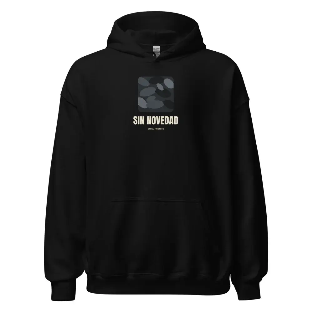 Sin Novedad — Sudadera con capucha — Black