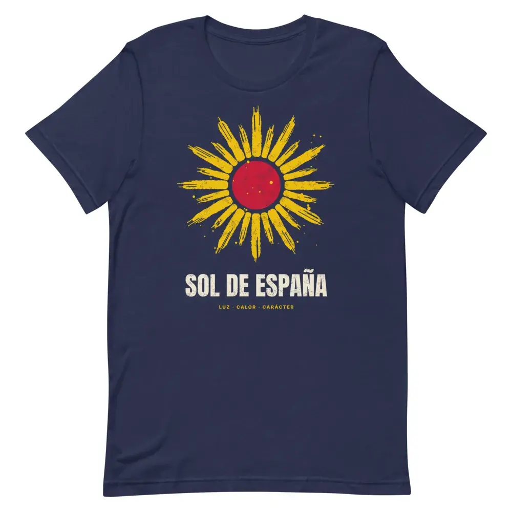 Sol a Brocha — Camiseta — Navy — Front