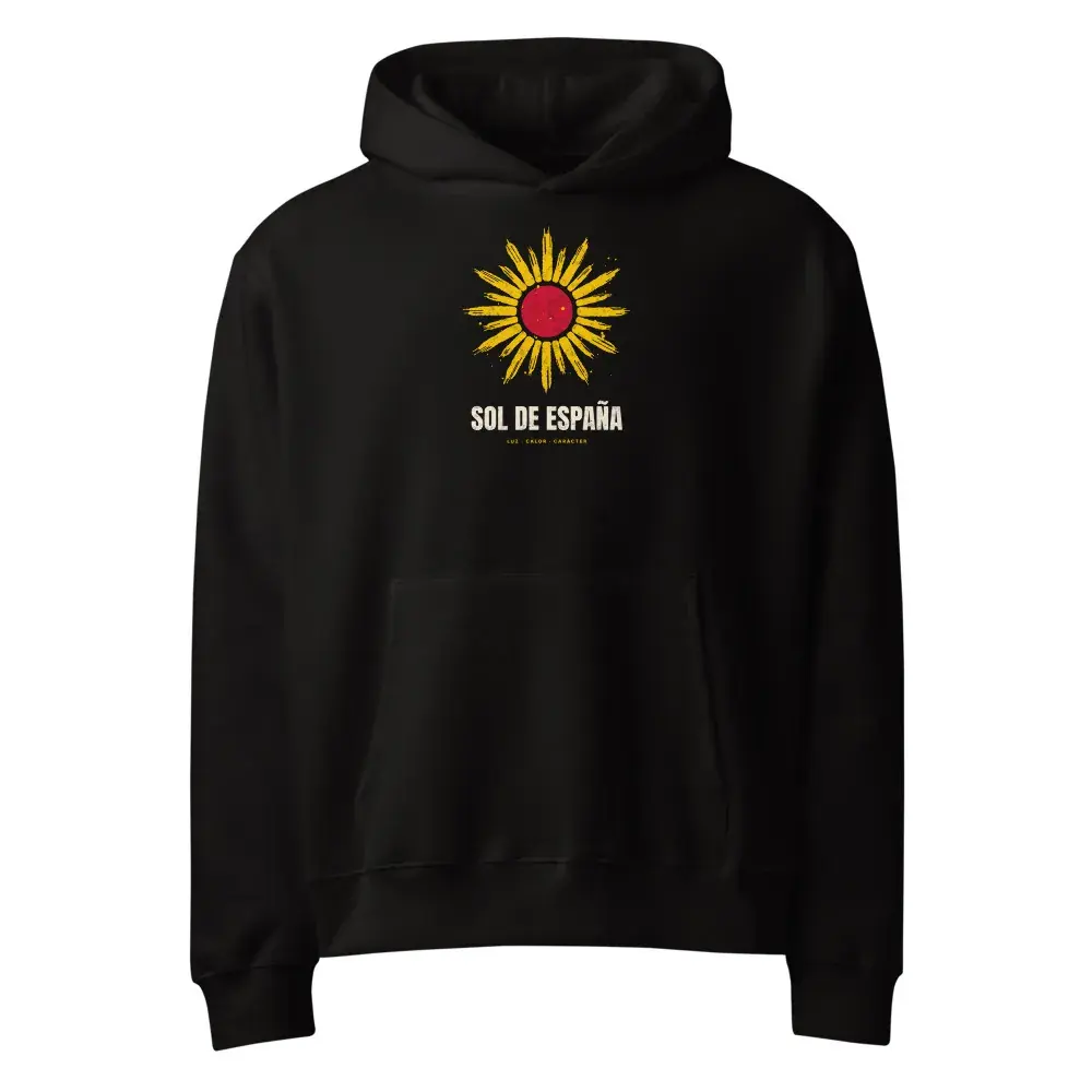 Sol a Brocha — Sudadera oversize con capucha